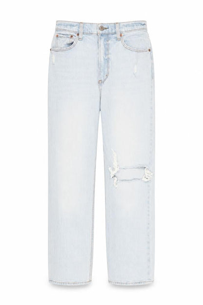 Womens UK Size 4 Abercrombie & Fitch Regular Fit Straight Blue Jeans
