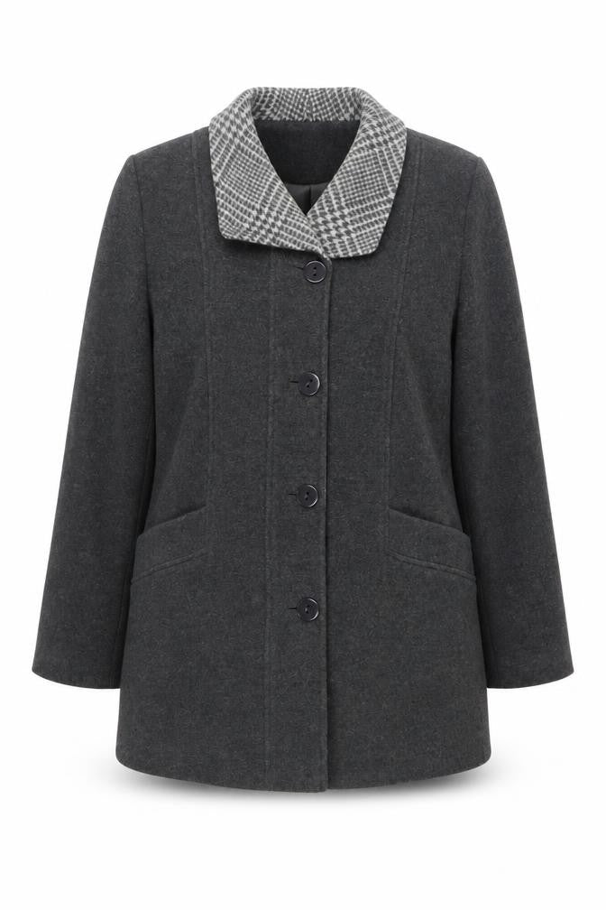 Womens UK Size 16 Eastex Grey Basic Jacket