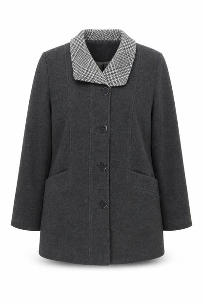 Womens UK Size 16 Eastex Grey Basic Jacket