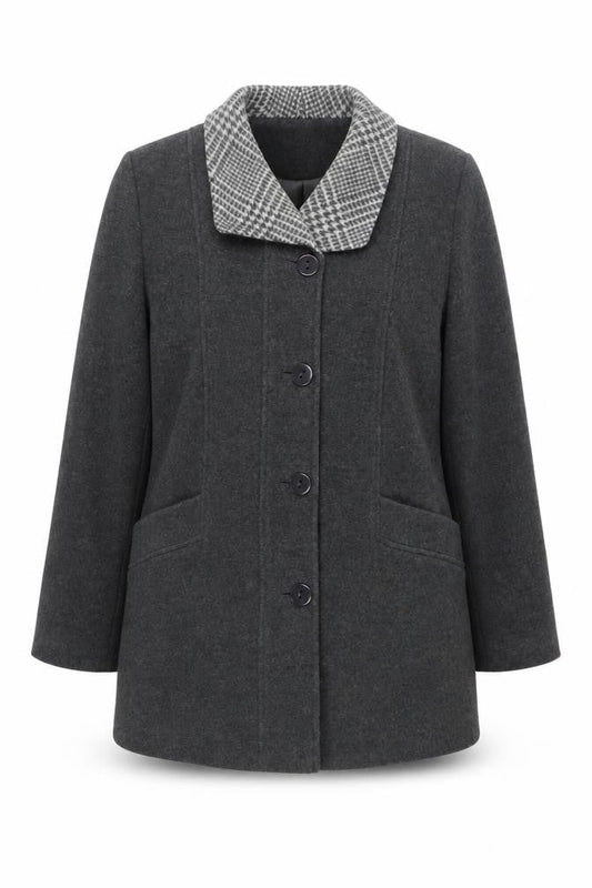 Womens UK Size 16 Eastex Grey Basic Jacket