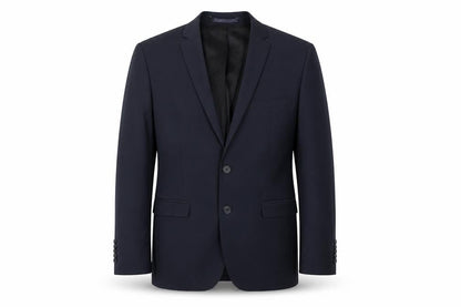 Ben Sherman Men's Black Single Breasted Wool Blend Blazer Jacket Size 38 Regular