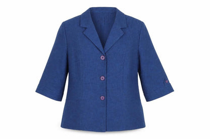 Womens UK Size 14 Eastex Regular Blue Suit Jacket