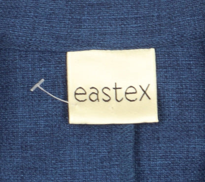 Eastex Women's Blue Three-Button Blazer - Size 14