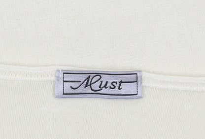 Womens UK Size 2XL Must Beige  T-Shirt