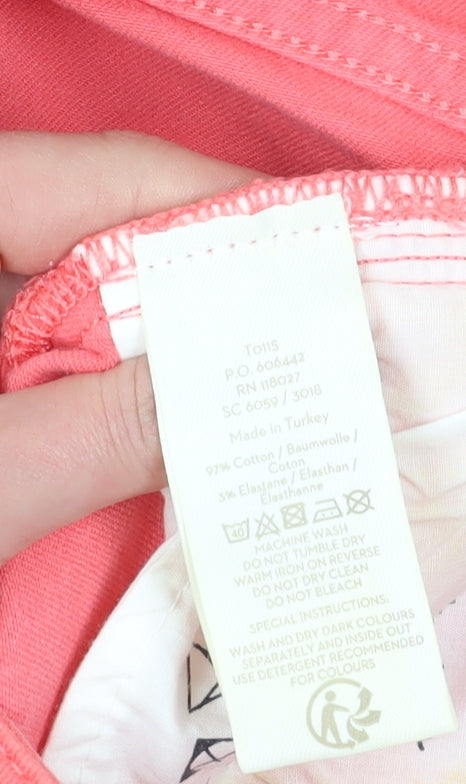 Boden Women's Pink Skinny Jeans Size 6 Plus