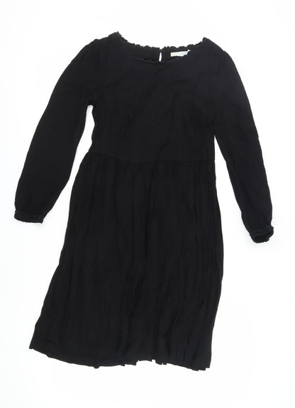 Boden Women's Black A-Line Dress - Size 10