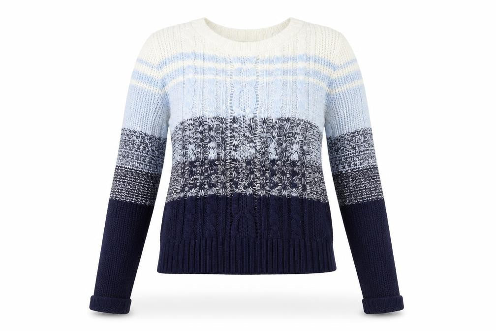 Womens UK Size 8 SoulCal Blue Pullover Jumper