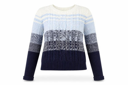 Womens UK Size 8 SoulCal Blue Pullover Jumper