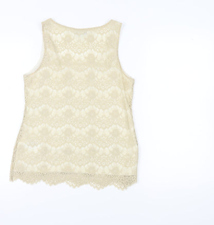 Banana Republic Women's Beige Camisole Tank S