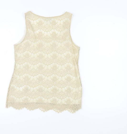 Banana Republic Women's Beige Camisole Tank S