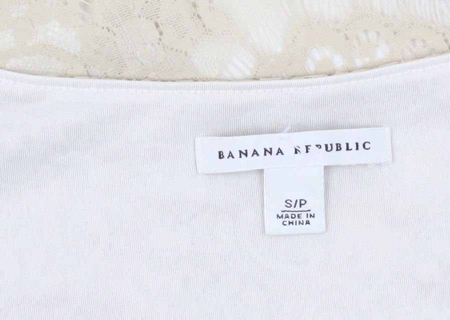 Banana Republic Women's Beige Camisole Tank S