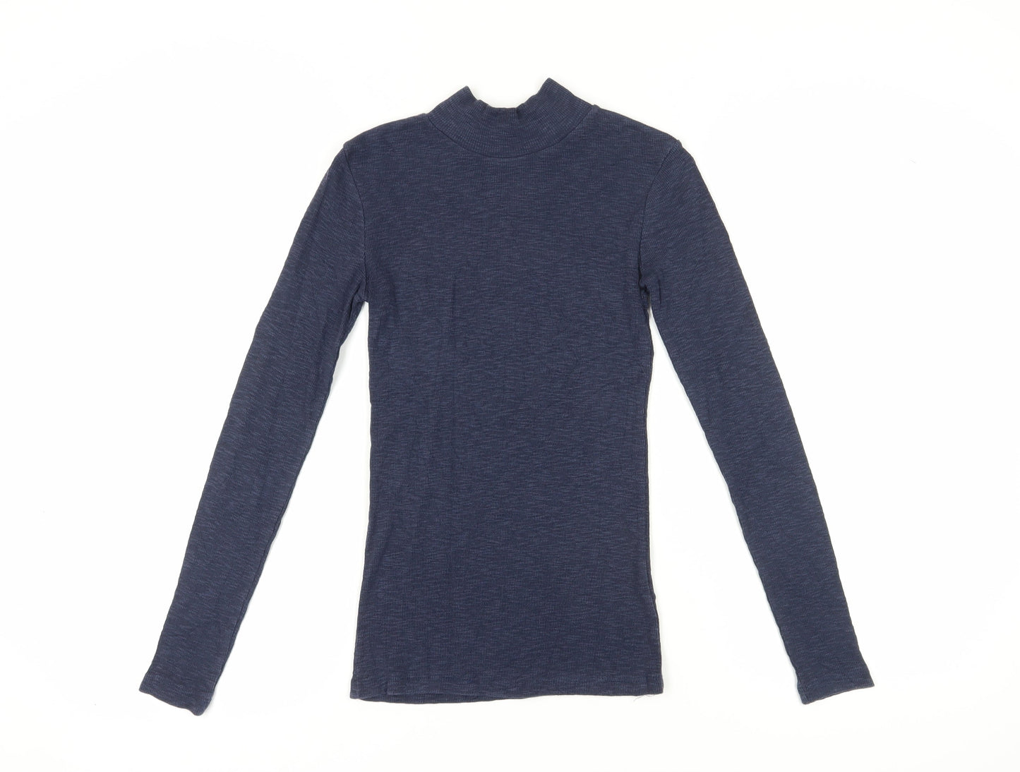 Womens UK Size 6 Fat Face Blue Basic T-Shirt
