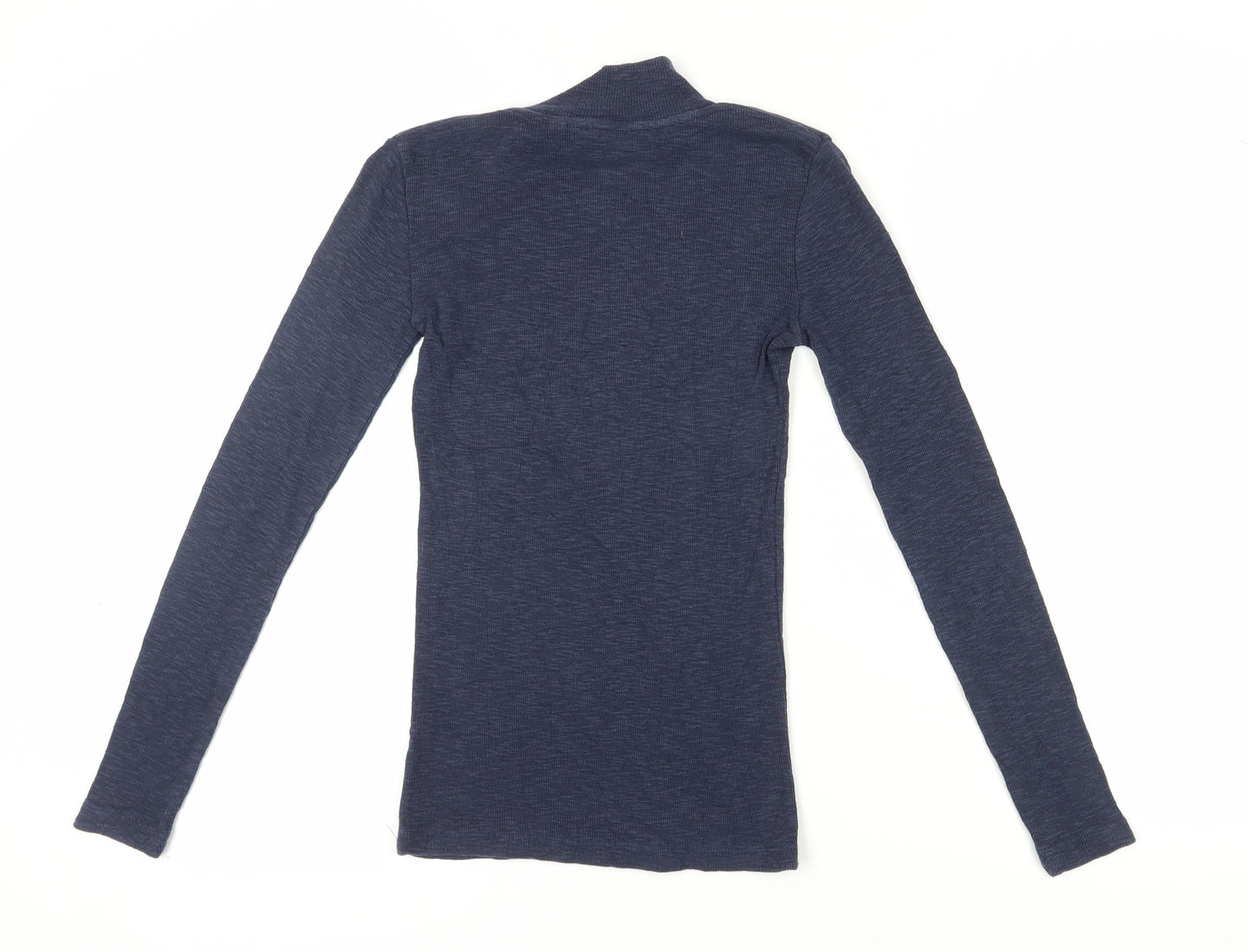 Womens UK Size 6 Fat Face Blue Basic T-Shirt