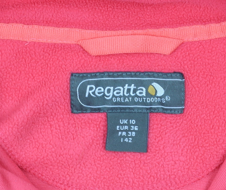 Regatta Women's Pink Fleece Sweatshirt, Size 10