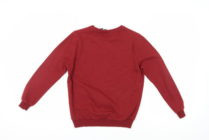 Unisex Adults UK Size 6 Harry Potter Red Pullover Sweatshirt