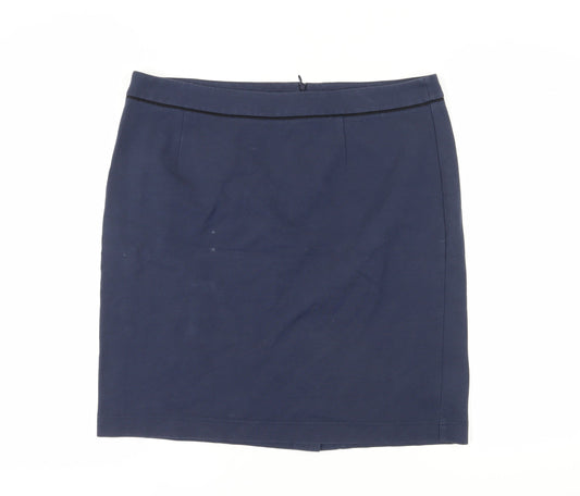 Boden Women's Blue Pencil Skirt Size 18 Workwear