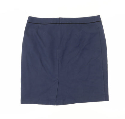 Boden Women's Blue Pencil Skirt Size 18 Workwear