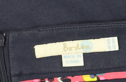 Boden Women's Blue Pencil Skirt Size 18 Workwear