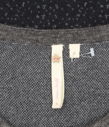 White Stuff Women's Grey Shift Dress Size 8