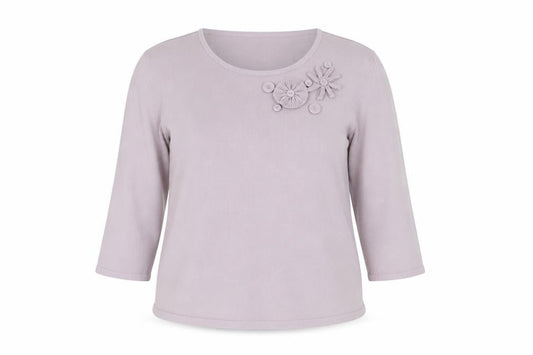 Womens UK Size 22 Eastex Beige Pullover Jumper