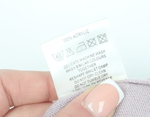 Eastex Women’s Beige 3/4 Sleeve Pullover Jumper