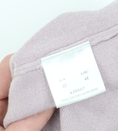 Eastex Women’s Beige 3/4 Sleeve Pullover Jumper