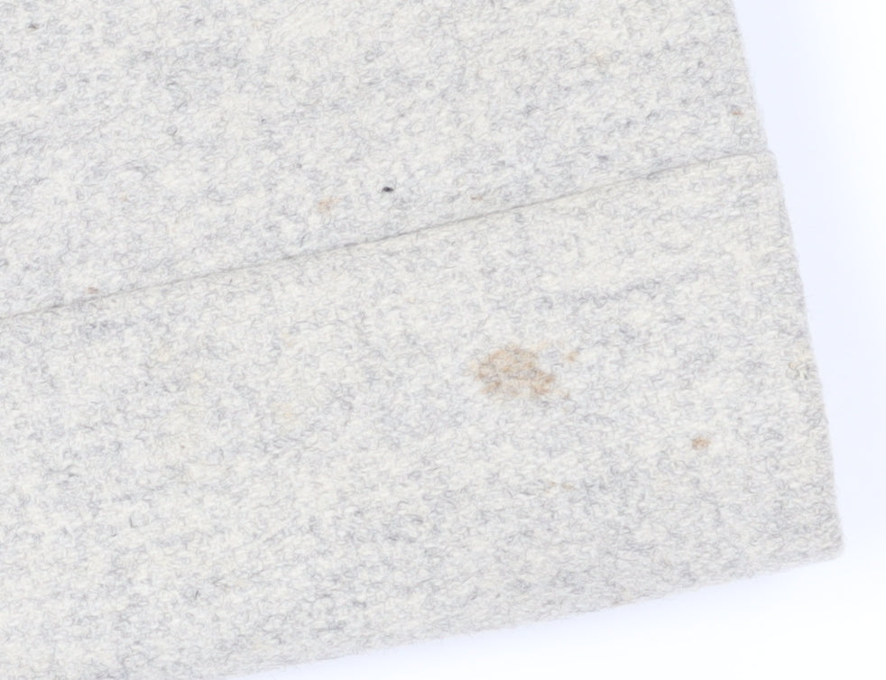 French Connection Women's Grey Hooded Overcoat Size 8