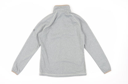 Craghoppers Women's Grey 1/2 Zip Henley Sweatshirt Size 10