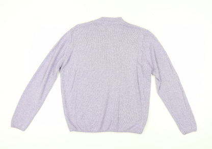 Womens UK Size M Honor Millburn Purple Pullover Jumper