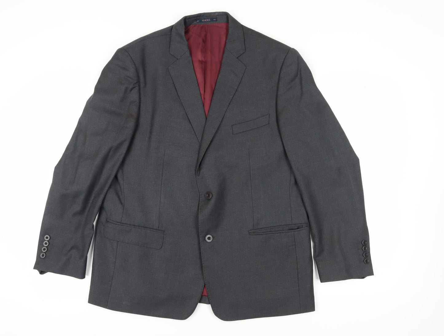 Mens UK Size 44 Magee Regular Grey Suit Jacket