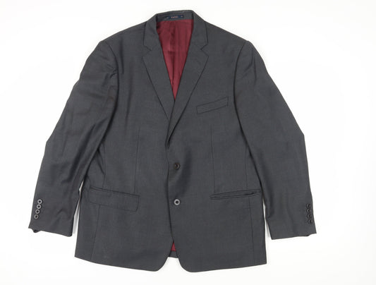 Mens UK Size 44 Magee Regular Grey Suit Jacket