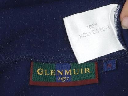 Glenmuir Unisex Blue 1/2 Zip Sweatshirt M