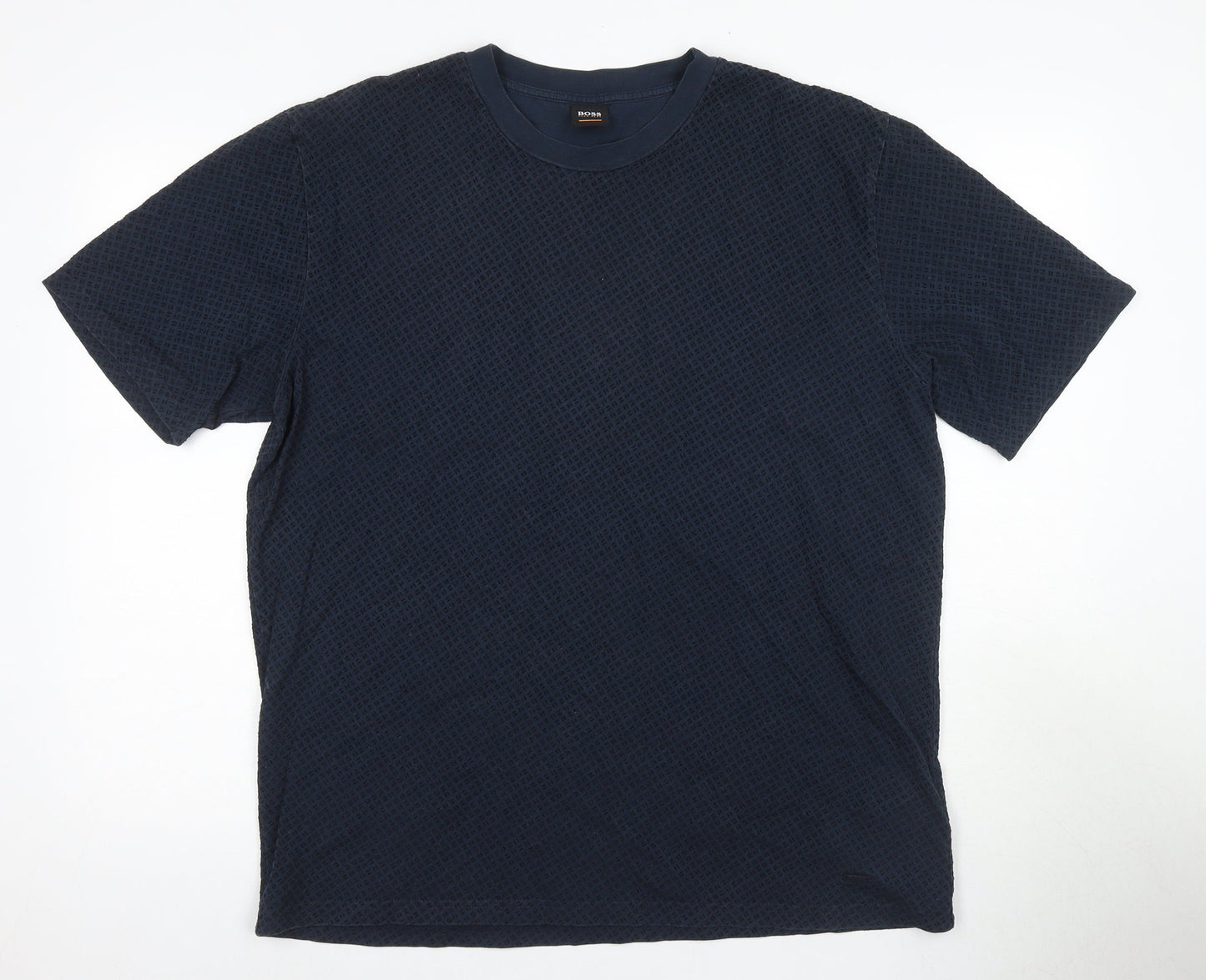 Mens UK Size XL HUGO BOSS Blue  T-Shirt