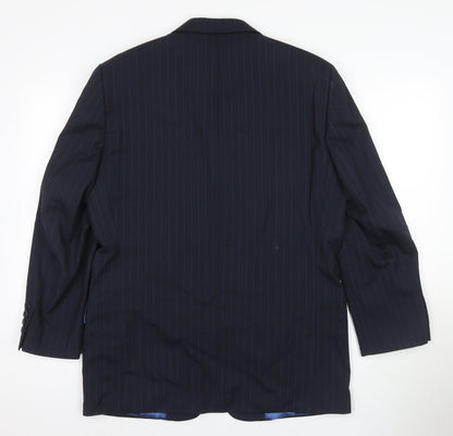 Mens UK Size 38 Daniel Hechter Regular Blue Suit Jacket