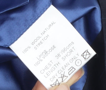 Mens UK Size 38 Daniel Hechter Regular Blue Suit Jacket