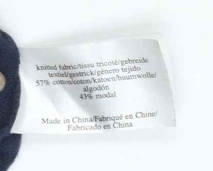 Laura Ashley Women's Blue Cardigan, Size 12, 3/4 Sleeve