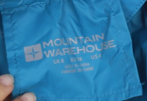 Mountain Warehouse Women's Blue Waterproof Jacket