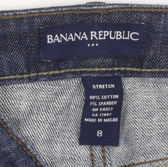 Banana Republic Women's Blue Straight Jeans, Size 8
