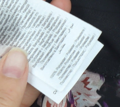 Jacqueline de Yong Women's Multicoloured Floral Blouse Size 8