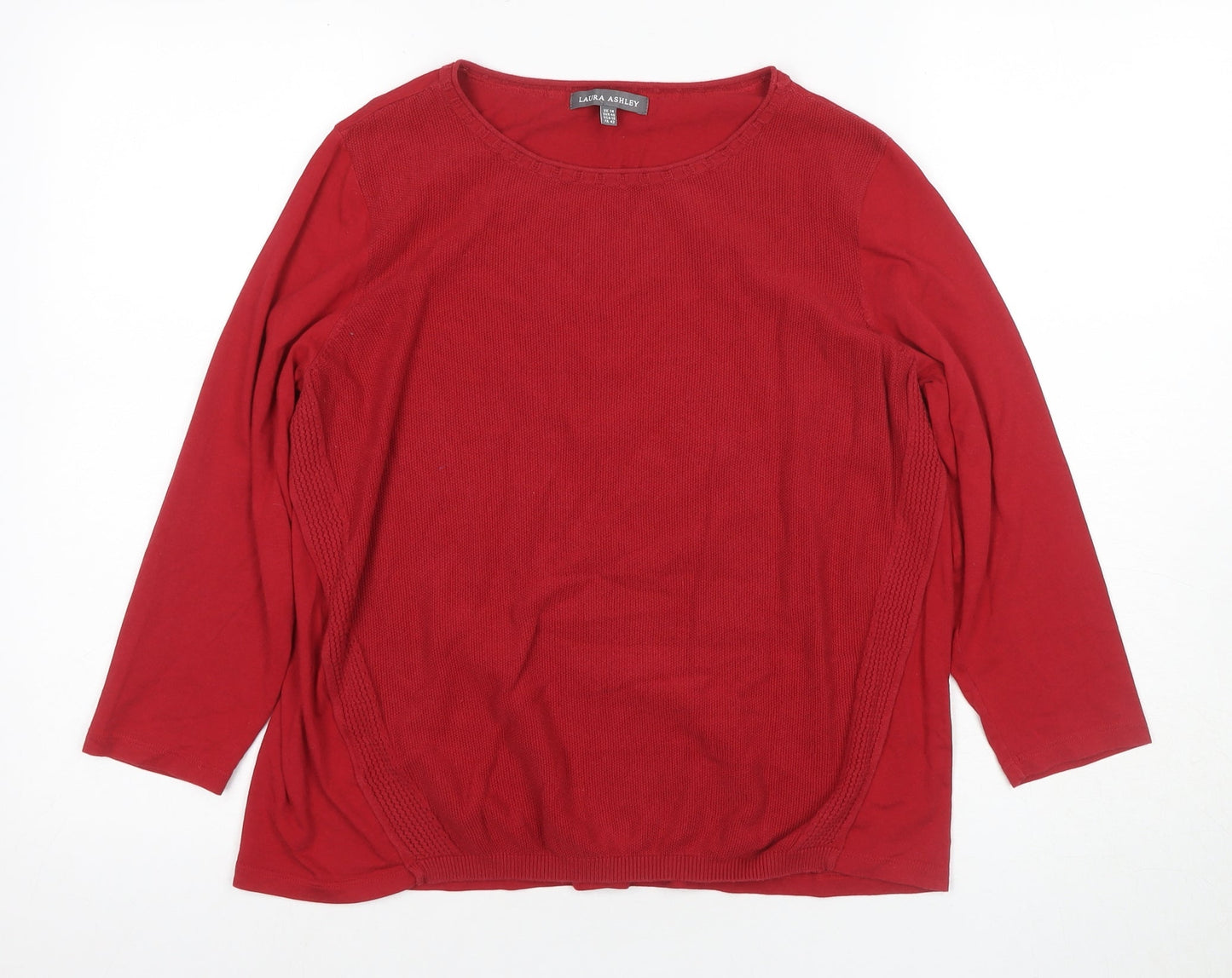 Laura Ashley Women's Red Basic Blouse - Size 4