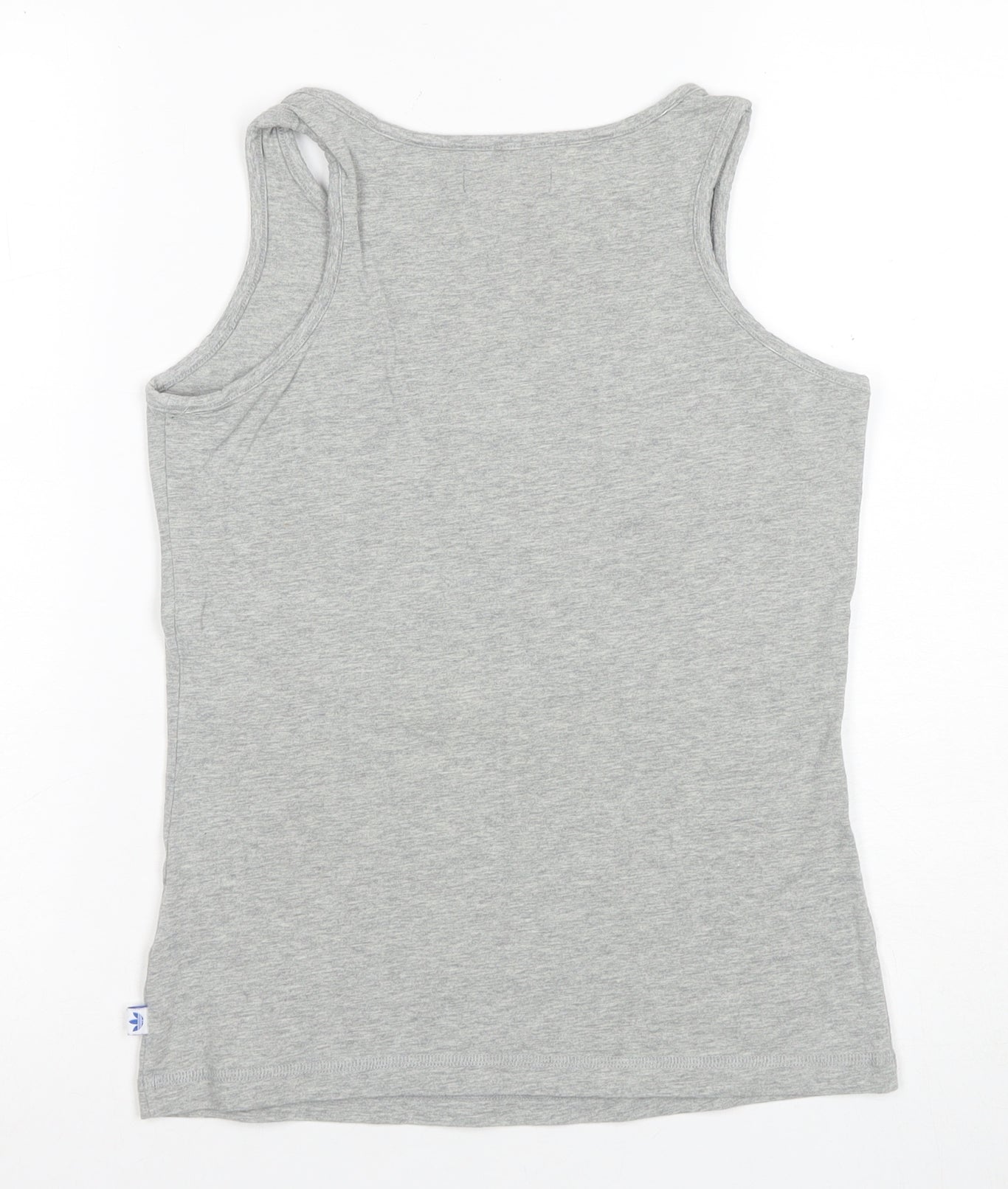 Womens UK Size 10 adidas Grey Basic Tank