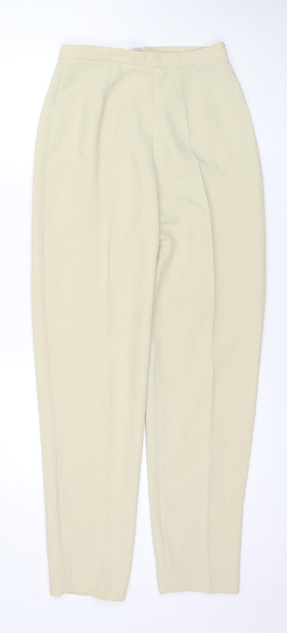Laura Ashley Women’s Beige Straight Trousers Size 10
