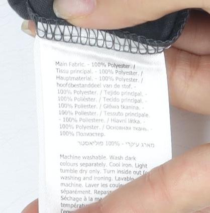 Regatta Men's Black Graphic Print T-Shirt, Size 32