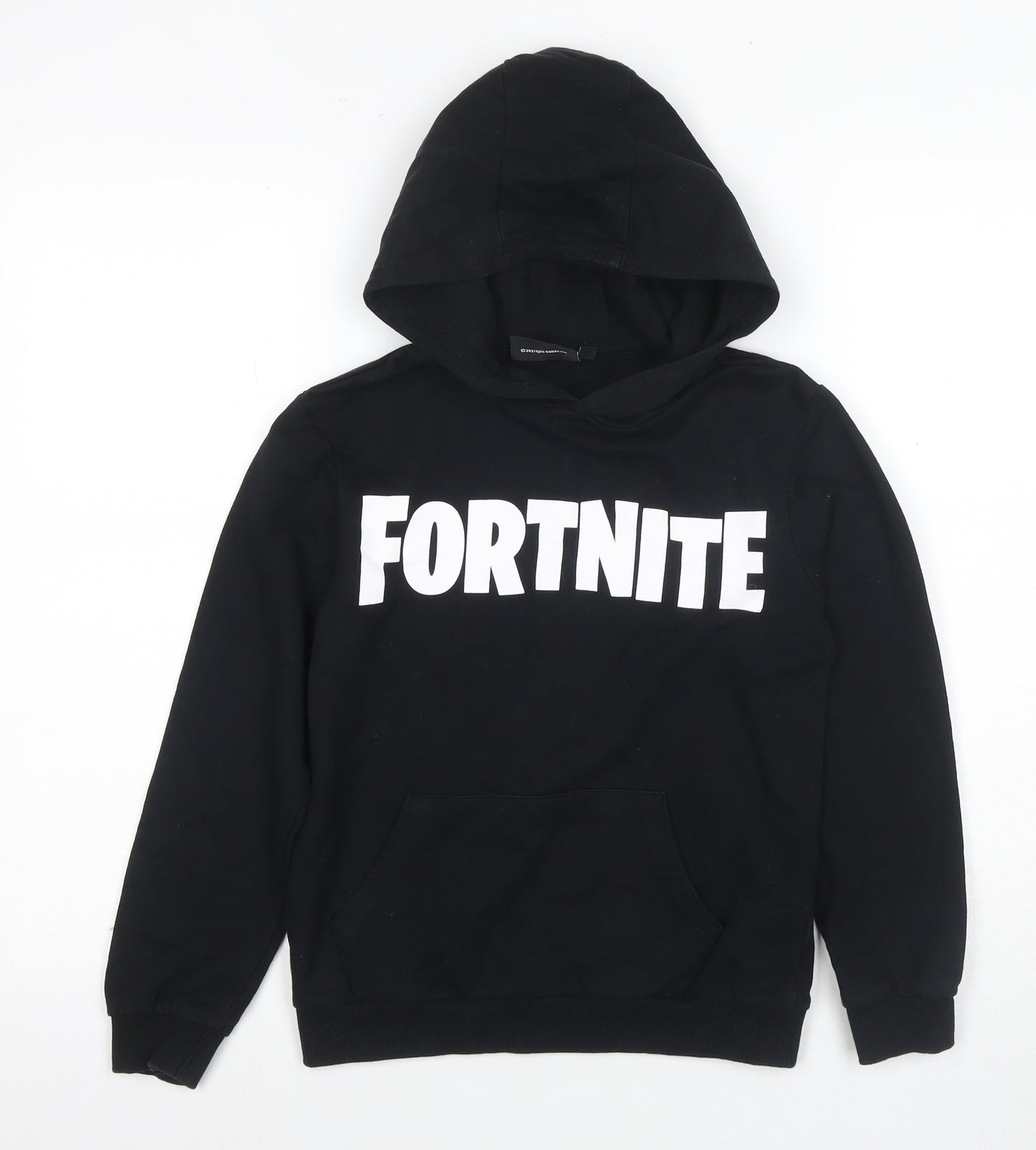 Fortnite Boys Black Graphic Hoodie 9-10 Years