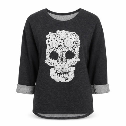 Womens UK Size 6 H&M Grey Pullover Sweatshirt
