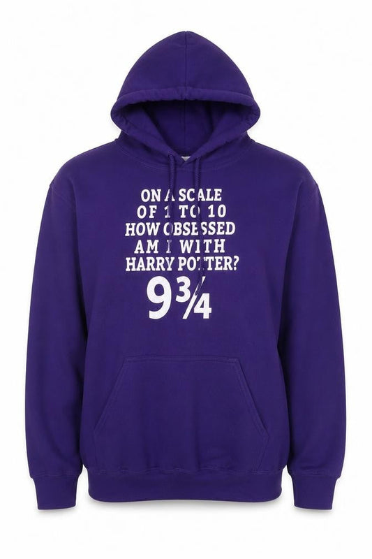 Unisex Adults UK Size M Gildan Purple Pullover Hoodie