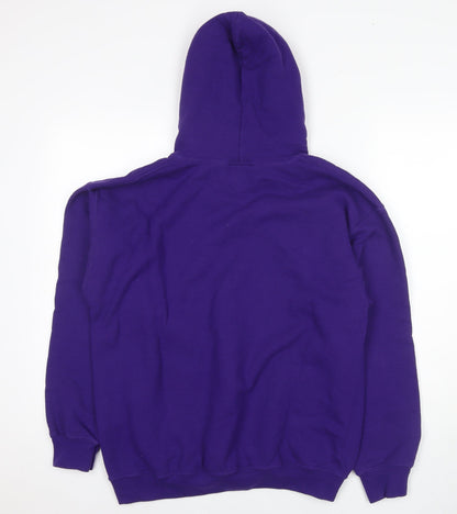 Gildan Unisex Purple Harry Potter Hoodie M