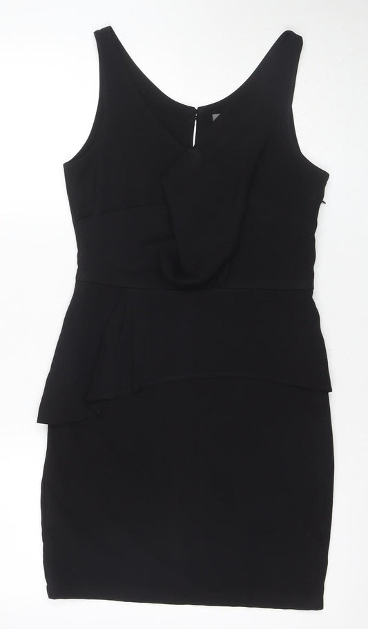 Y.A.S Women's Black Sleeveless Pencil Dress XS