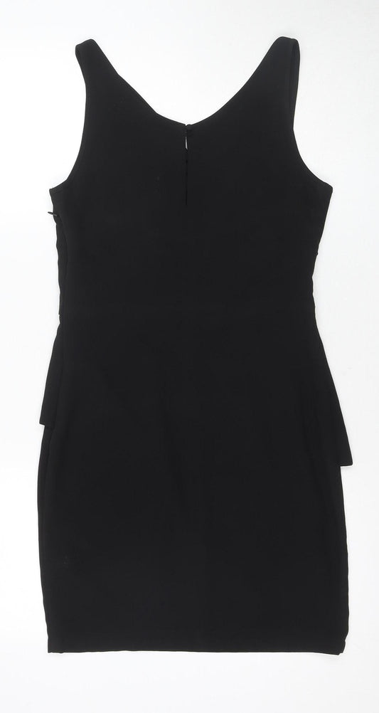 Y.A.S Women's Black Sleeveless Pencil Dress XS