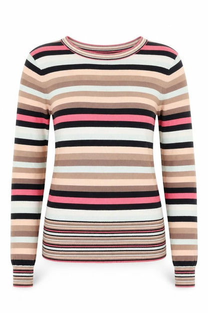 Ted Baker Women's Striped Pullover Jumper, Size 10
